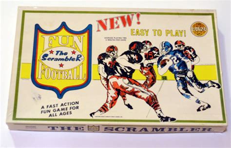 Vintage Football Board Game - Fetish Latex