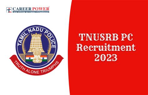 Tnusrb Pc Recruitment Answer Key Out For Posts