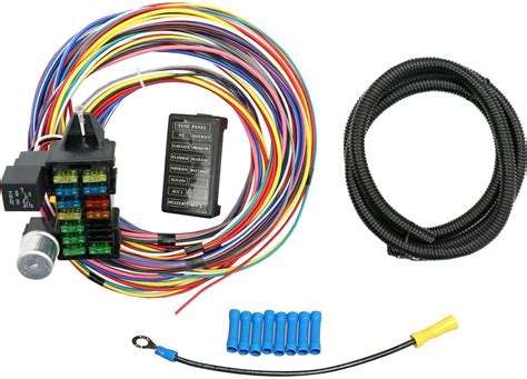 Ay Autoparts Universal Circuit Wiring Wires Harness Fit For Muscle