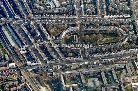 Latitude Image Thornhill Square Gardens Aerial Photo