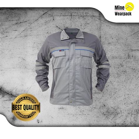 Jual Baju Wearpack Safety Semi Jaket Seragam Kerja Tambang Werpak Abu