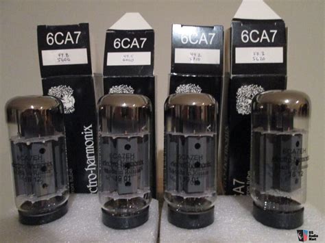 Electro Harmonix Ca Eh El Fat Big Bottle Vacuum Tubes For Sale