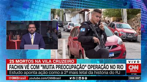 An Lise Fachin V Muita Preocupa O Opera O No Rj Cnn