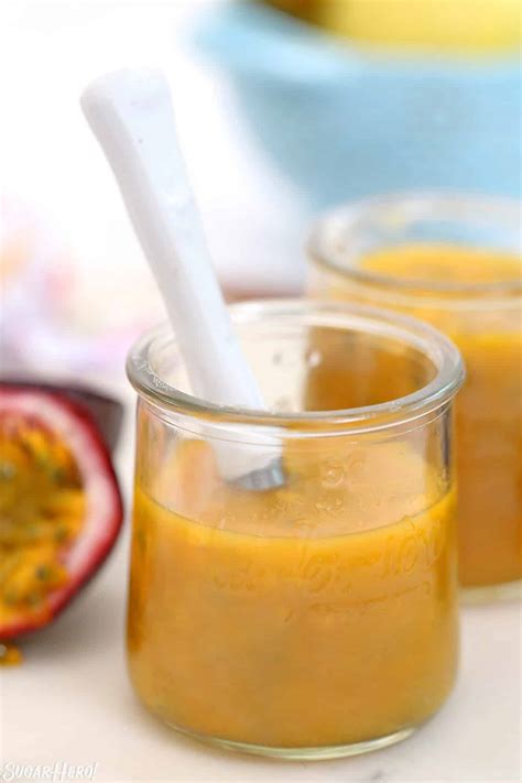 How To Make Passion Fruit Puree Sugarhero