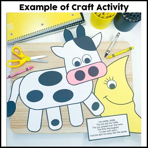 Hey Diddle Diddle Craft Activity - Crafty Bee Creations