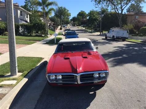 1967 Pontiac Firebird Red Convertible for sale - Pontiac Firebird 1967 ...