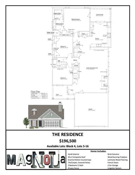 Luxury Magnolia Homes Floor Plans New Home Plans Design