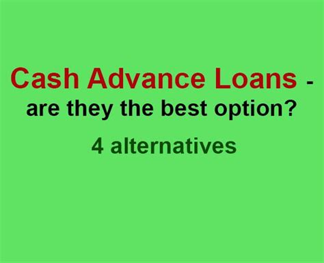 Cash Advance Loans: Are They The Best Option? - KUDOSpayments.Com