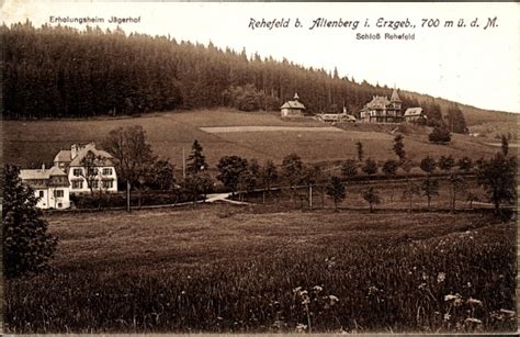 Ansichtskarte Postkarte Rehefeld Zaunhaus Altenberg Im Akpool De