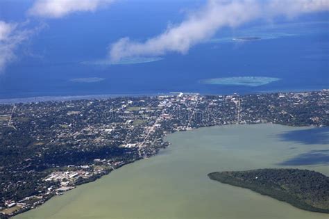 Aerial Nuku alofa stock image. Image of aerial, cities - 37880731