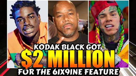 WACK SPEAKS ON HOW MUCH KODAK BLACK GOT PAID TO DO THE 6IX9INE FEATURE