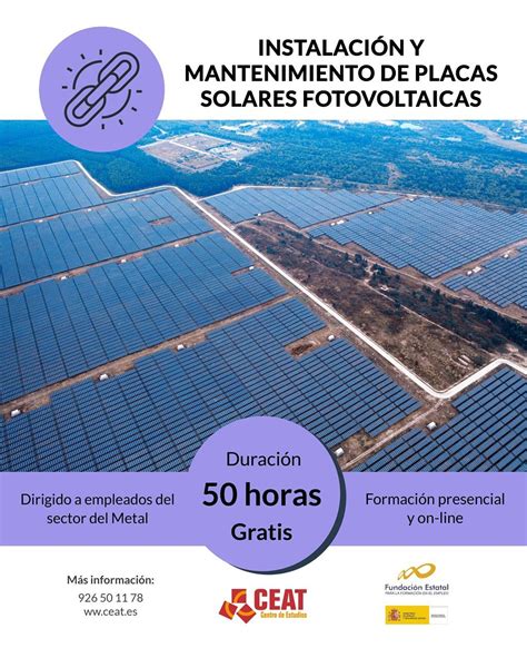 Instalaci N Y Mantenimiento De Placas Solares Fotovoltaicas Ceat