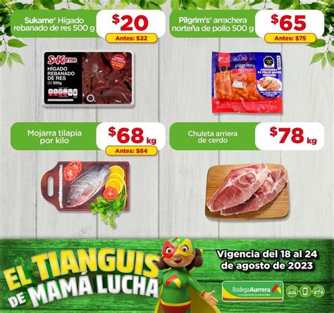 Bodega Aurrerá Tianguis de Mamá Lucha al 24 de agosto Estas son las