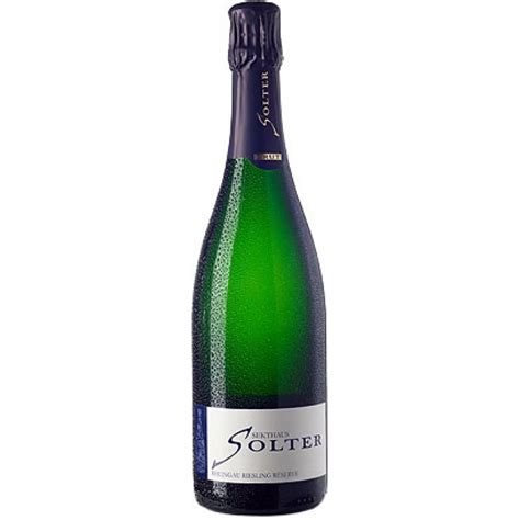 Sekthaus Solter Rheingau Riesling Sekt R Serve Brut