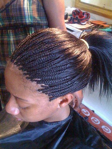 Pin By Nur Ozveren On Micro Braids In 2024 Micro Braids Hairstyles