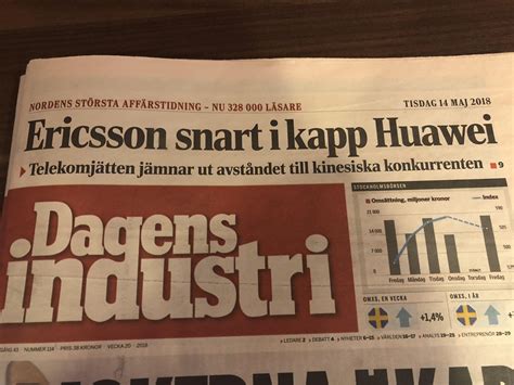 Dagens Dagens Industri kommer från en alternativ dimension (när du ser ...