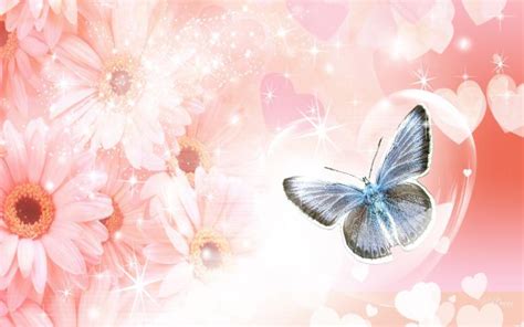 HD Butterfly In Heart Bubble Wallpaper | Download Free - 90567