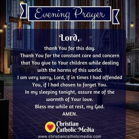 Evening Prayer Catholic Monday 9-2-2019 – Christian Catholic Media