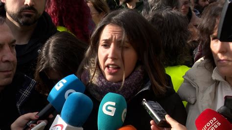 Irene Montero critica el desastre de gestión de la Xunta Con el PP