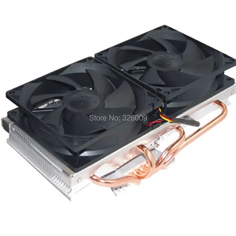 VGA Cooler Dual Fan 9cm Fan 4 Heatpipe GTX980 970 R9 290 Cooling For