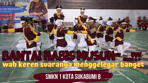 BANTAI HABIS MUSUH MUSUH PASKIBRA SMKN 1 KOTA SUKABUMI B LKBB