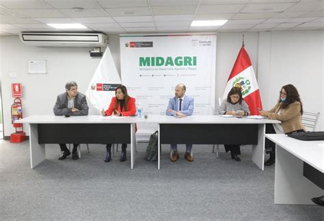 MIDAGRI PERÚ on Twitter Ministra Patricia Ocampo se reunió con