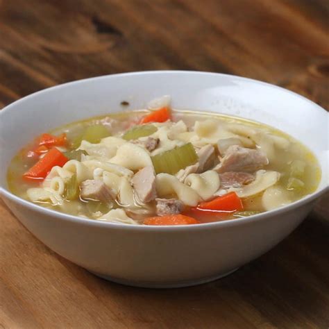 Chicken Noodle Soup Recipe by Tasty