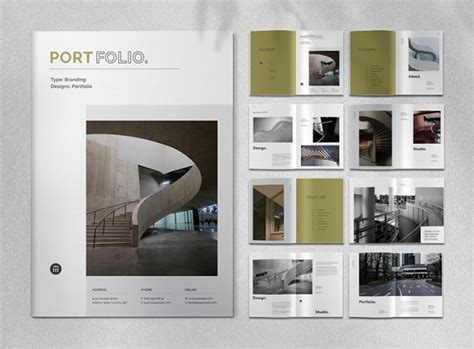 Plantillas Gratis De Portafolio Para Indesign