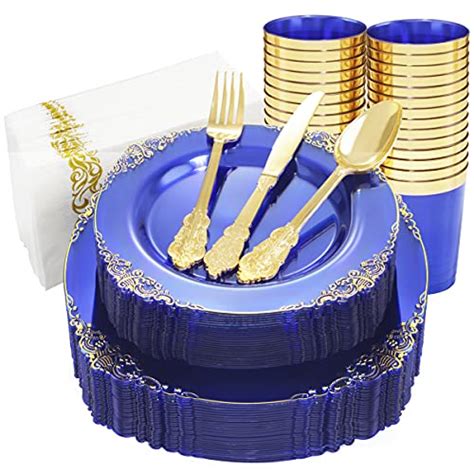 Best Royal Blue Plastic Plates For Your Table