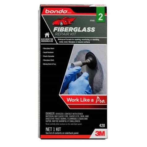 Bondo Fiberglass Resin Repair Kit