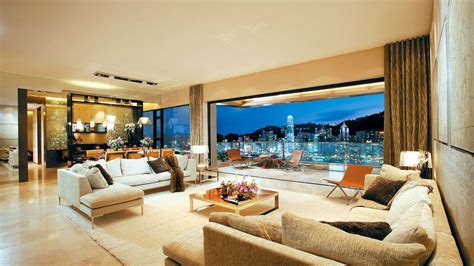 Luxurious Living Room With Quite The View Luxury Living