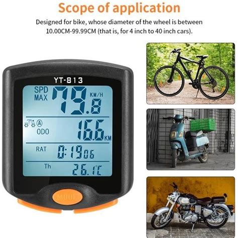 Ordinateur De V Lo Sans Fil Compteur Vitesse D Odom Tre Compteur