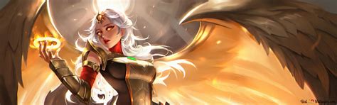 League of Legends (LOL) - Transcended 'Kayle' Splash Art 4K wallpaper ...