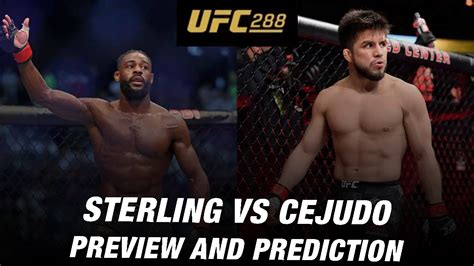 UFC 288 Aljamain Sterling Vs Henry Cejudo Preview Prediction And Odds