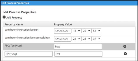Boomi Deployed Process Properties White Glove Consulting Group Llc