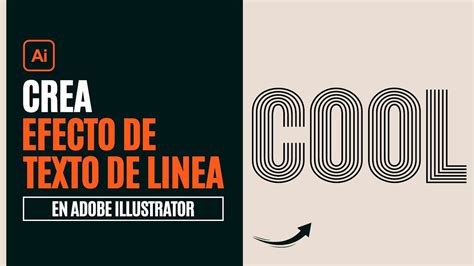 Curso 5 Efecto De Texto Con Lineas De Rayas En Illustrator Scratch Line Text Effect