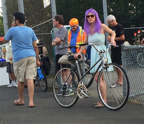 Staging Area World Naked Bike Ride Portland 2015 Drburtoni Flickr