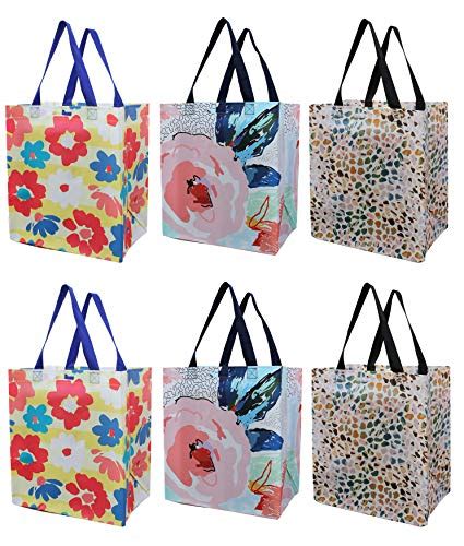 Earthwise Reusable Grocery Shopping Bags Extremely Durable Multi Use