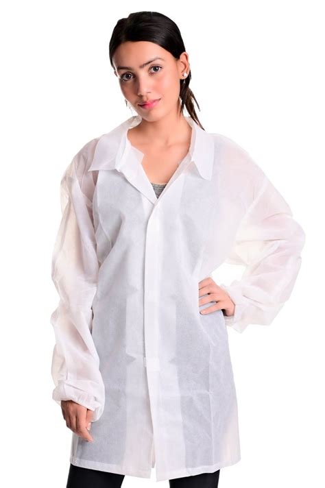 White Non Woven Disposable Lab Coat At Rs In Baddi Id