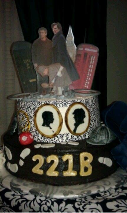 Take Note Guys This Is For My Birthday Plzthx Sherlock Cake Sherlock