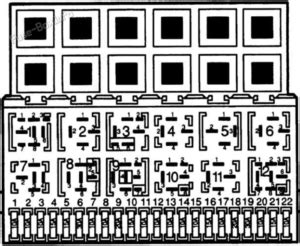 Fuse Box Diagram Volkswagen Polo N Kv