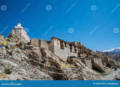 Palais De Shey Dans La Région Du Ladakh Inde Le Palais Au Sud De Leh