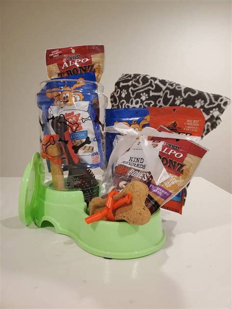 Dog Gift Basket Dog Treats Dog Toys Dog Bowl Large Dog - Etsy