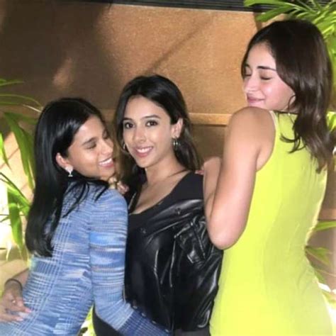 Suhana Khan In A Body Con Jacquemus Dress And Ananya Panday In A Neon