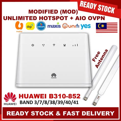 Huawei B Modified Unlimited Hotspot Modem Aio Ovpn Original