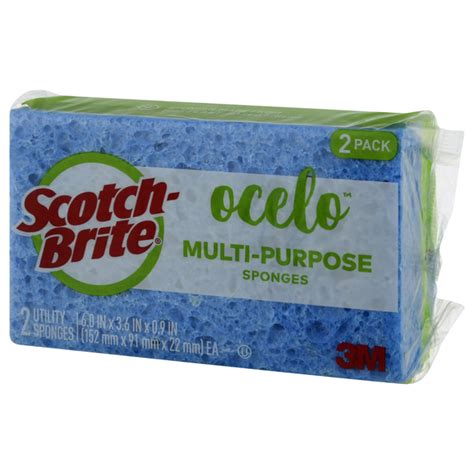 O Cel O Utility Sponges 2 Pack Hy Vee Aisles Online Grocery Shopping