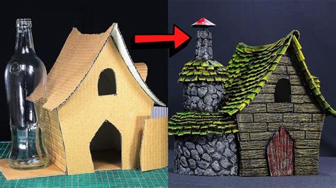 How To Make A Diy Witch House Using Cardboard