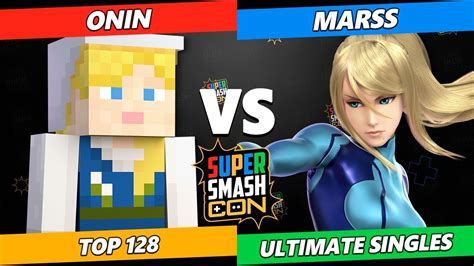 SSC 2023 Onin Steve Vs Marss Zero Suit Samus Smash Ultimate