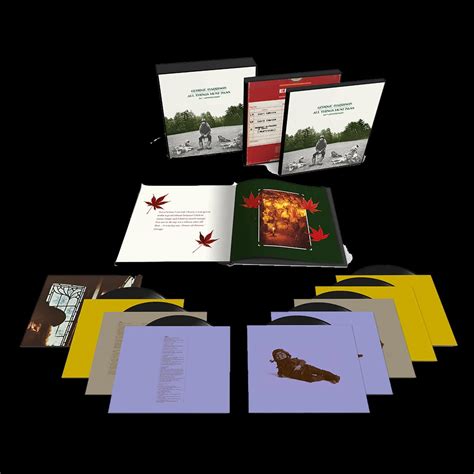 George Harrison All Things Must Pass Vinyl 180g 50th Anniversary Super Deluxe 8lp Boxset