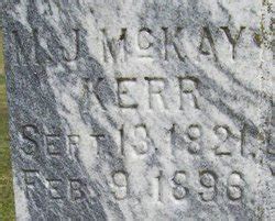 Margaret McKay Kerr 1821 1896 Mémorial Find a Grave